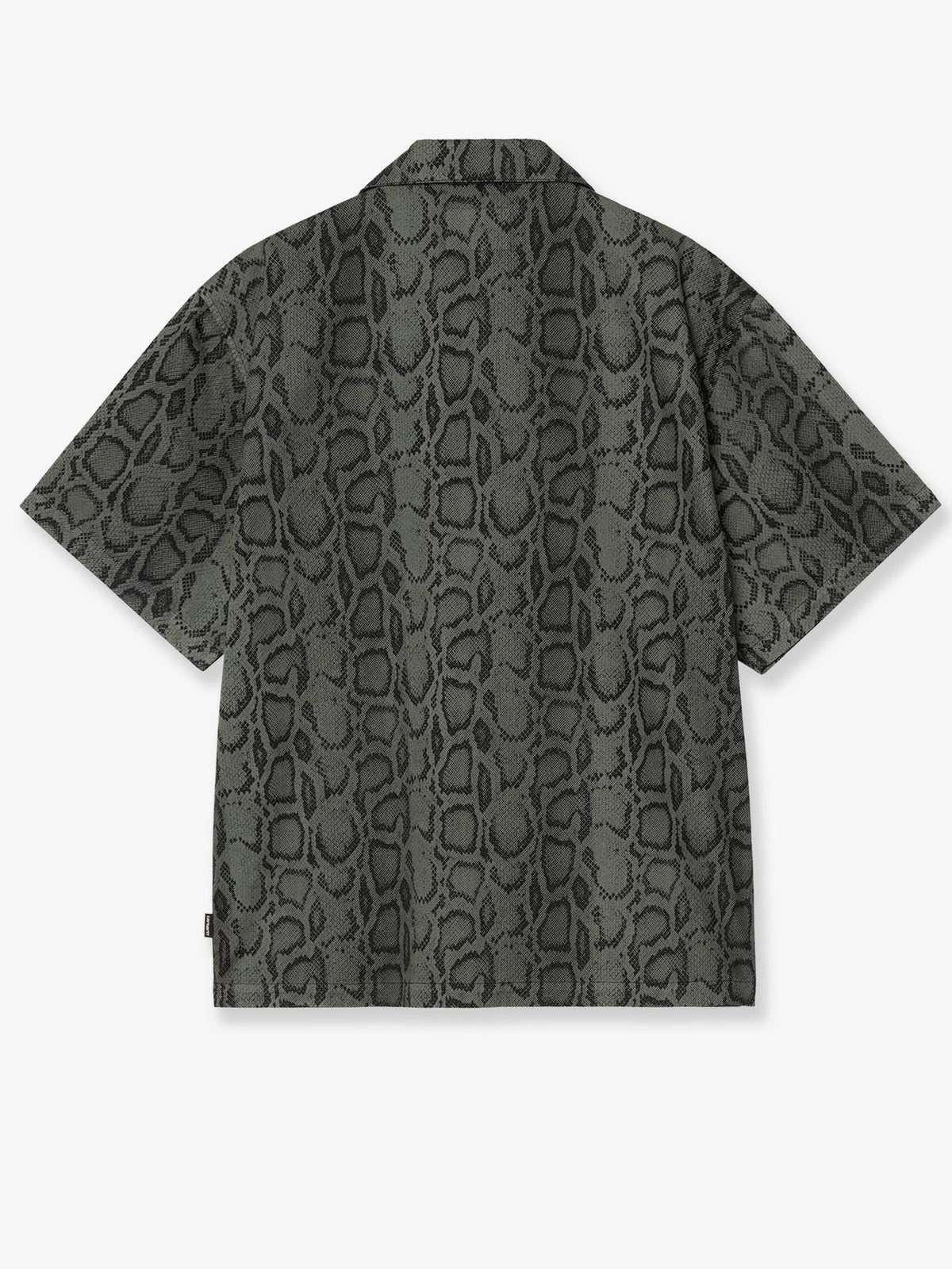 Carhartt Wip Men's Snake Camouflage Cotton Shirt Green