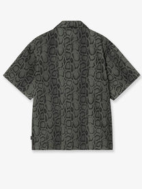 Carhartt Wip Men's Snake Camouflage Cotton Shirt Green