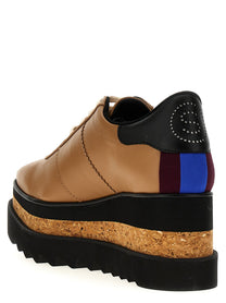 Stella McCartney Sneak Elyse Wedges Brown