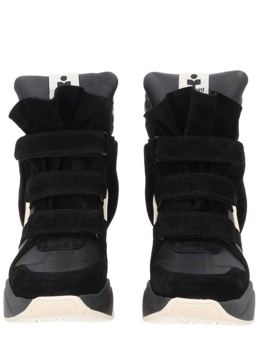 ISABEL MARANT Women's Sneaker Balskee Black, view 3