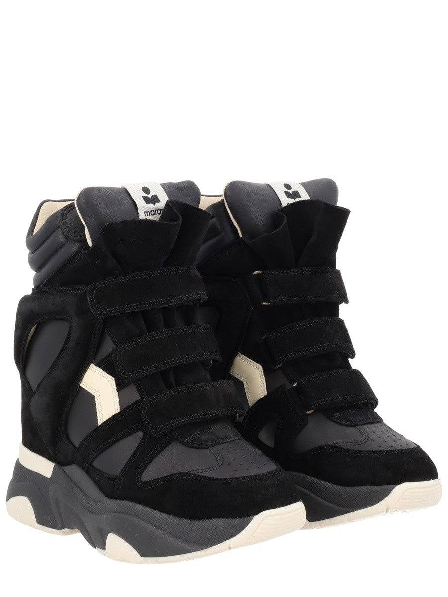 ISABEL MARANT Women's Sneaker Balskee Black, view 2