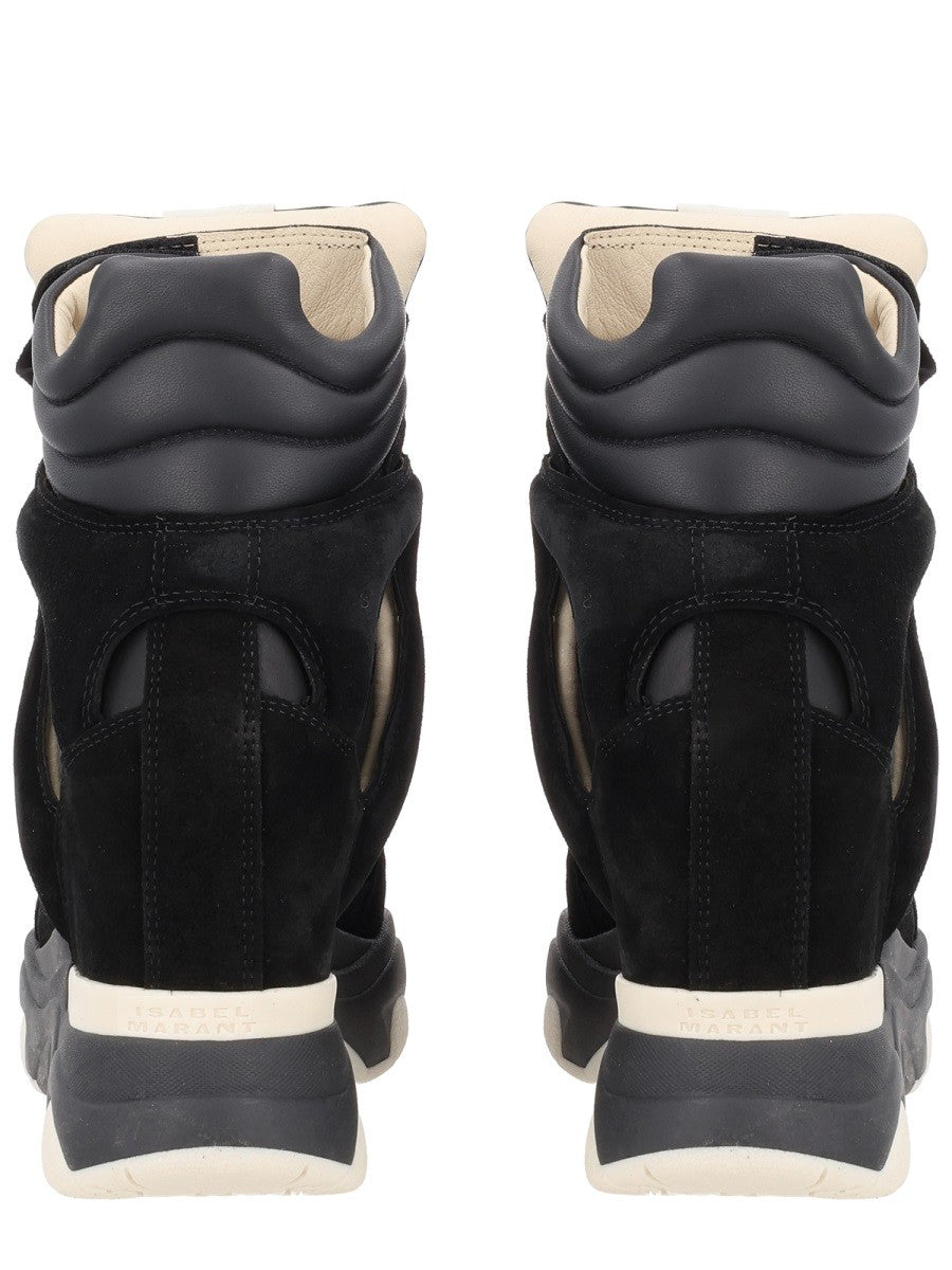 ISABEL MARANT Women's Sneaker Balskee Black, view 4