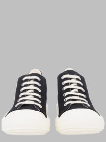 DRKSHDW Men's Sneaker Basse in Denim Di Cotone Black