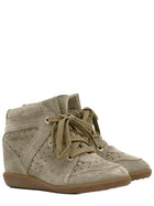 ISABEL MARANT Women's Wedge Sneaker Bobby Beige, view 2