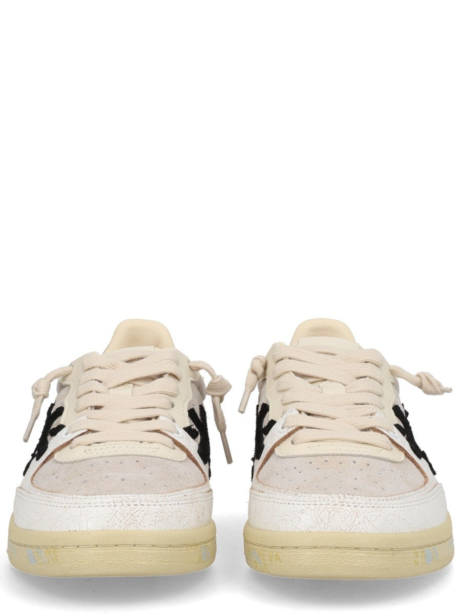 Premiata Women's Sneaker Bsktclad Beige