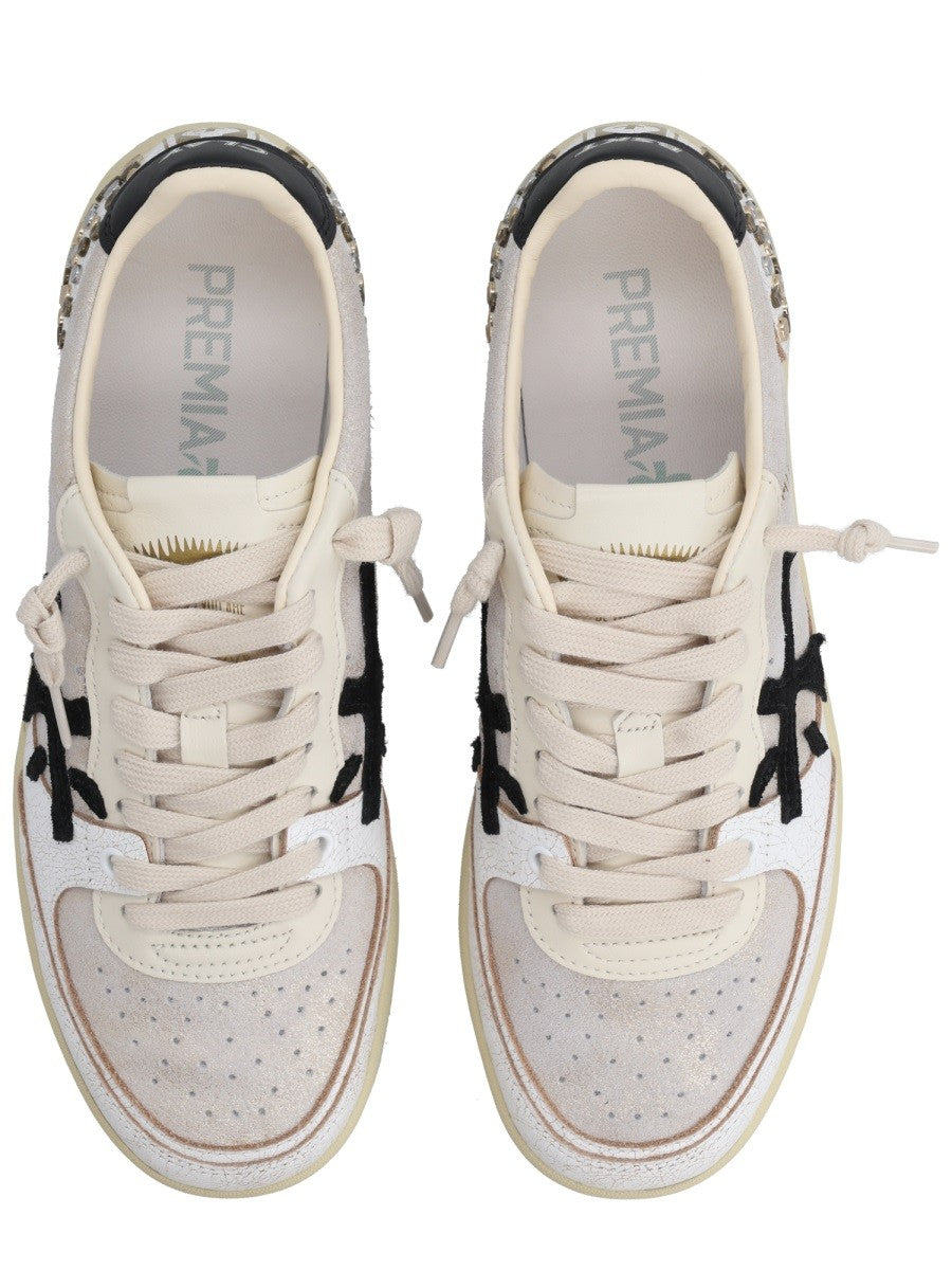 Premiata Women's Sneaker Bsktclad Beige