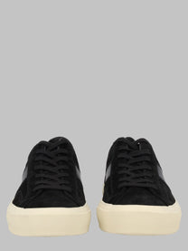 Tom Ford Men's Sneaker Cambridge in Pelle Scamosciata Black