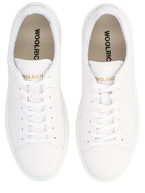Woolrich Men's Sneaker Classic Court White, view 5