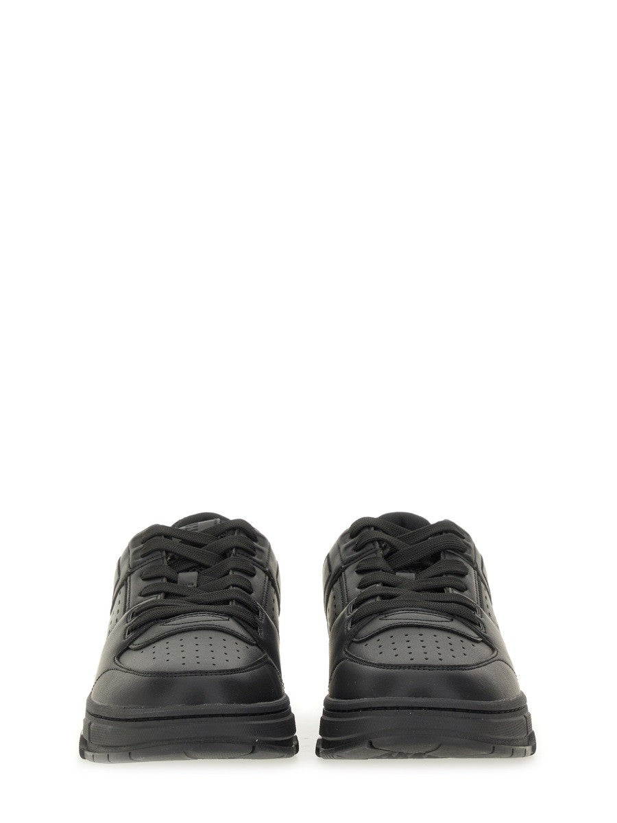 HUGO BOSS Men's Sneaker Con Dettagli in Mesh Black
