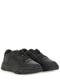 HUGO BOSS Men's Sneaker Con Dettagli in Mesh Black