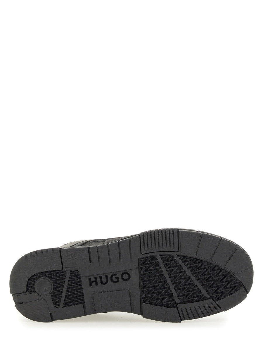 HUGO BOSS Men's Sneaker Con Dettagli in Mesh Black