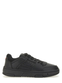 HUGO BOSS Men's Sneaker Con Dettagli in Mesh Black