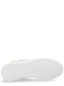 Versace Jeans Couture Men's Sneaker Con Motivo Weave White