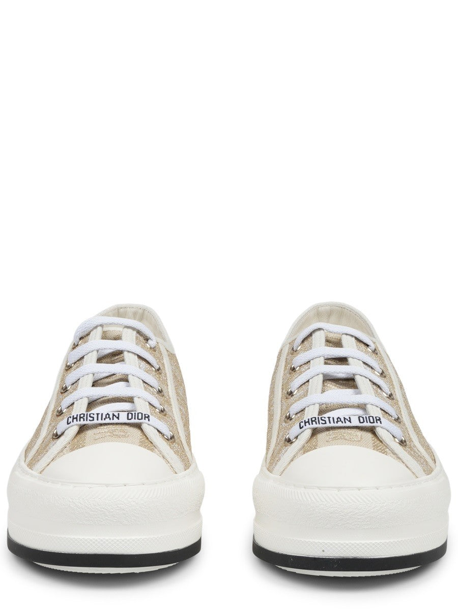 Dior Women's Sneaker Con Motivo Gold