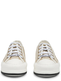 Dior Women's Sneaker Con Motivo Gold