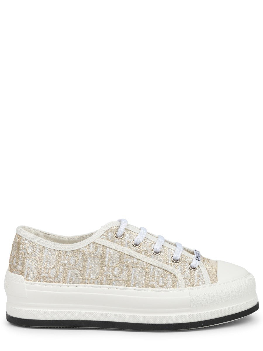 Dior Women's Sneaker Con Motivo Gold