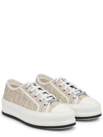 Dior Women's Sneaker Con Motivo Gold