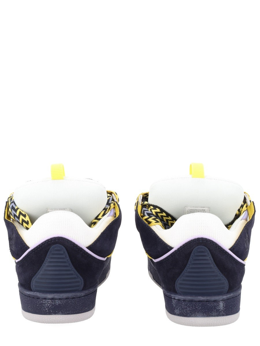 LANVIN Men's Sneaker Curb Blue