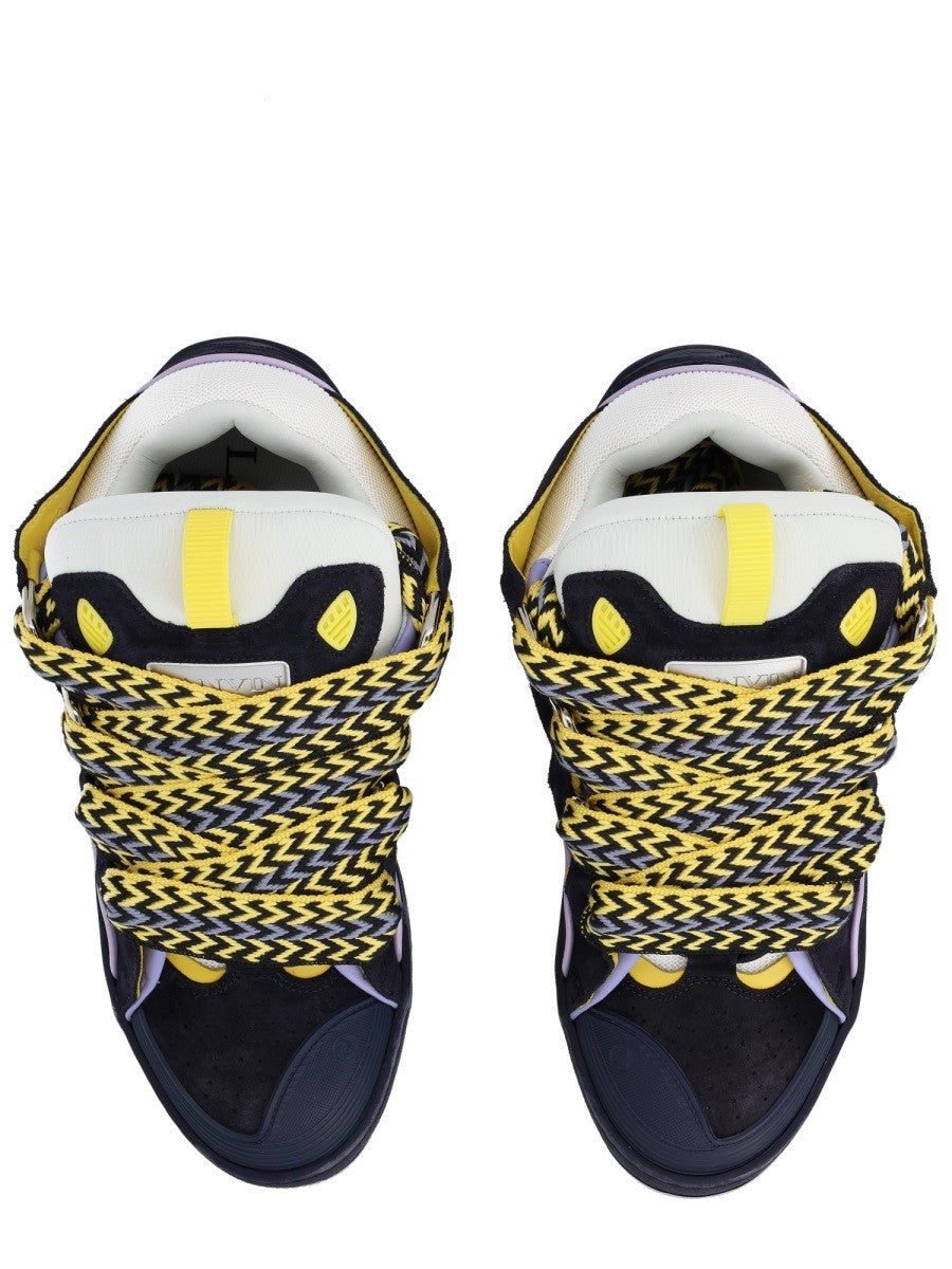 LANVIN Men's Sneaker Curb Blue