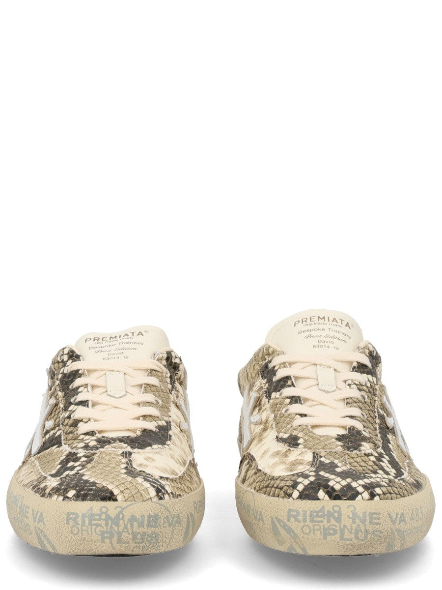 Premiata Women's Sneaker Davidd Pattern