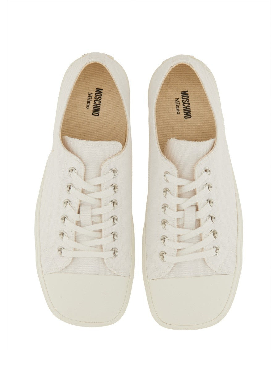Moschino Men's Sneaker Edge White