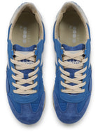 Diadora Men's Sneaker Equipe Vela Blue, view 4