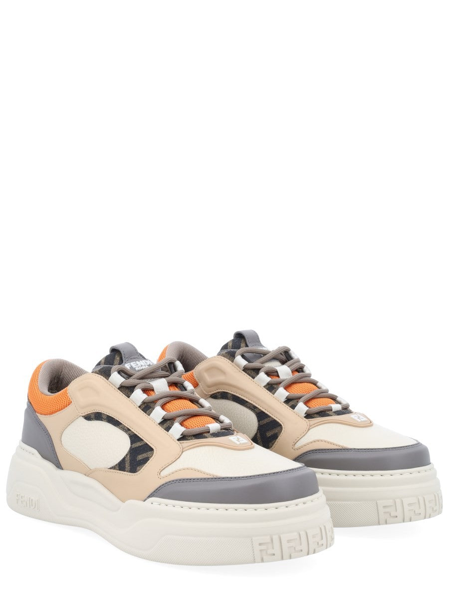 Fendi Men's Sneaker Fendi Force Beige