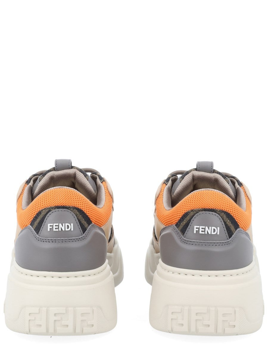 Fendi Men's Sneaker Fendi Force Beige