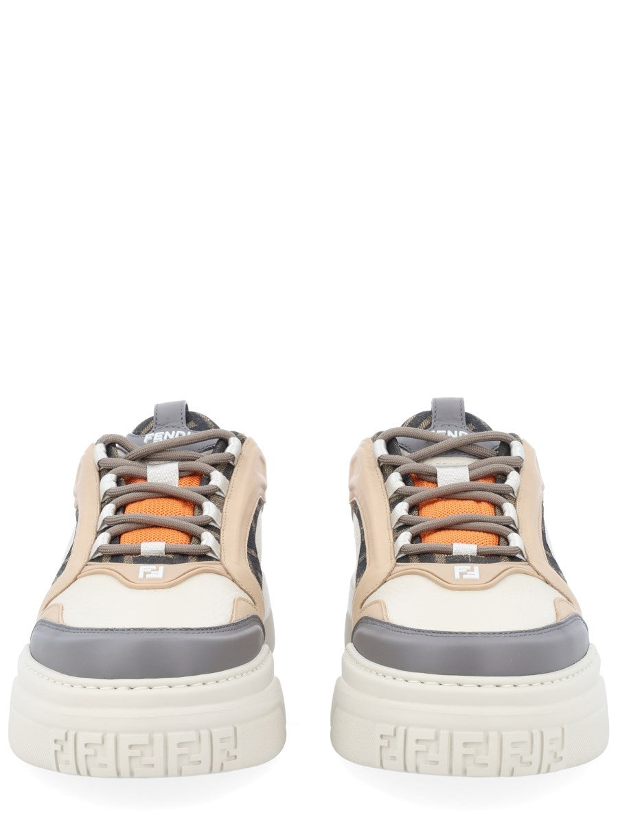 Fendi Men's Sneaker Fendi Force Beige