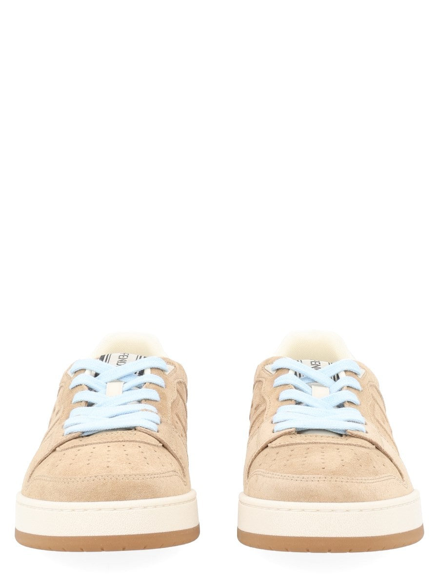 Fendi Women's Sneaker Fendi Match Beige