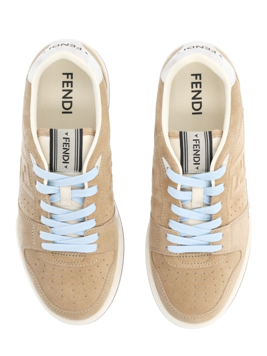 Fendi Women's Sneaker Fendi Match Beige