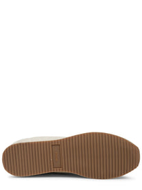 Toteme Women's Sneaker Flex in Suede Beige