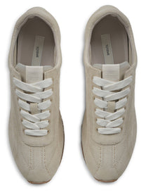 Toteme Women's Sneaker Flex in Suede Beige