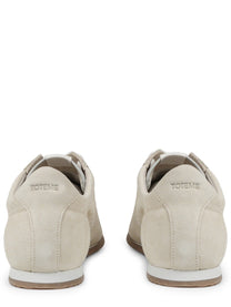 Toteme Women's Sneaker Flex in Suede Beige