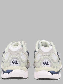 ASICS Unisex Sneaker Gel Nyc Con Dettagli in Pelle Suede White