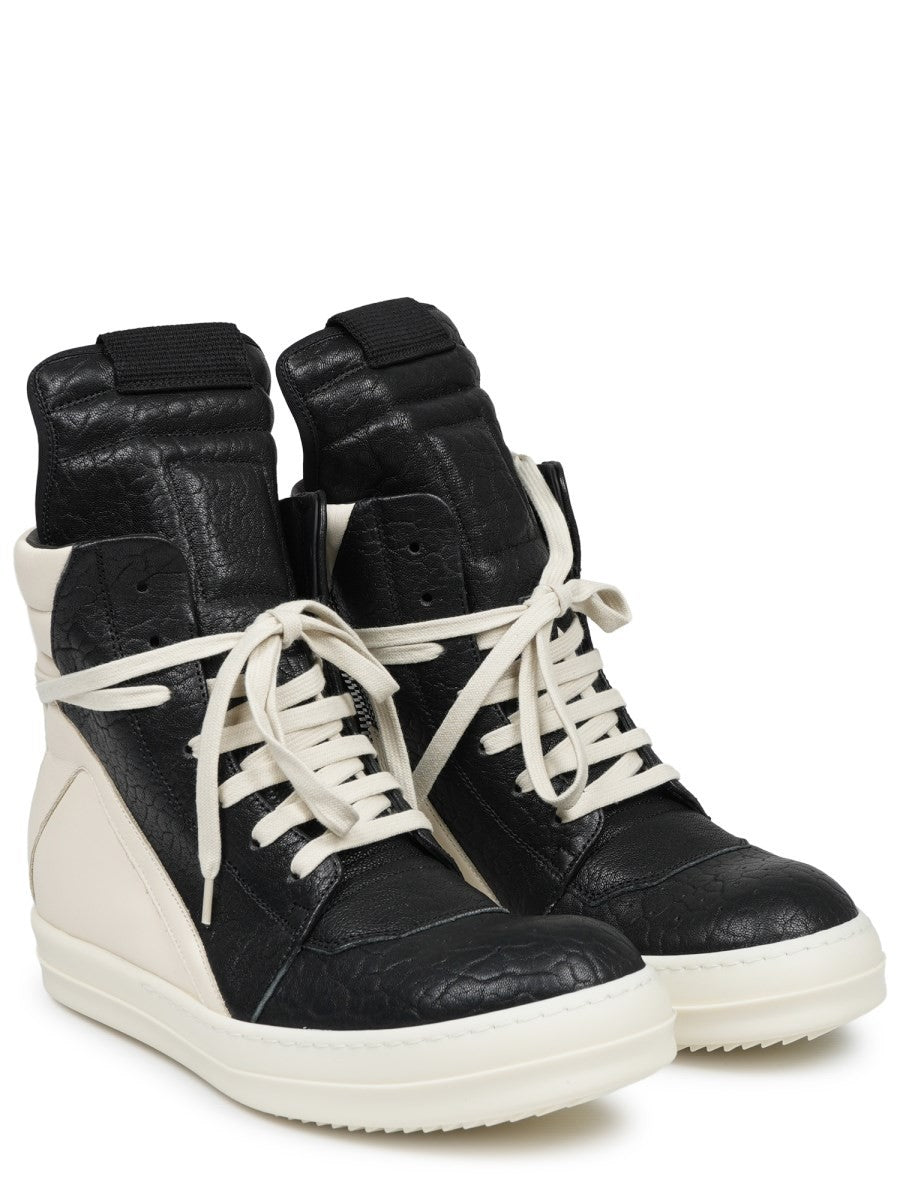 Rick Owens Men's Sneaker Geobasket Black