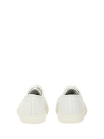Saint Laurent Men's Sneaker Gym in Pelle Liscia White