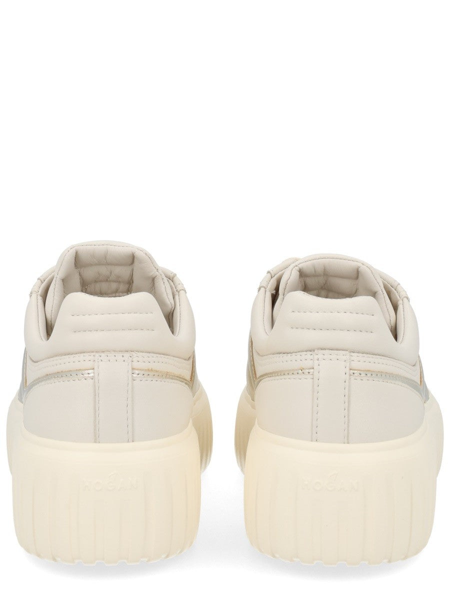 Hogan Women's Sneaker Stripes White, view 4