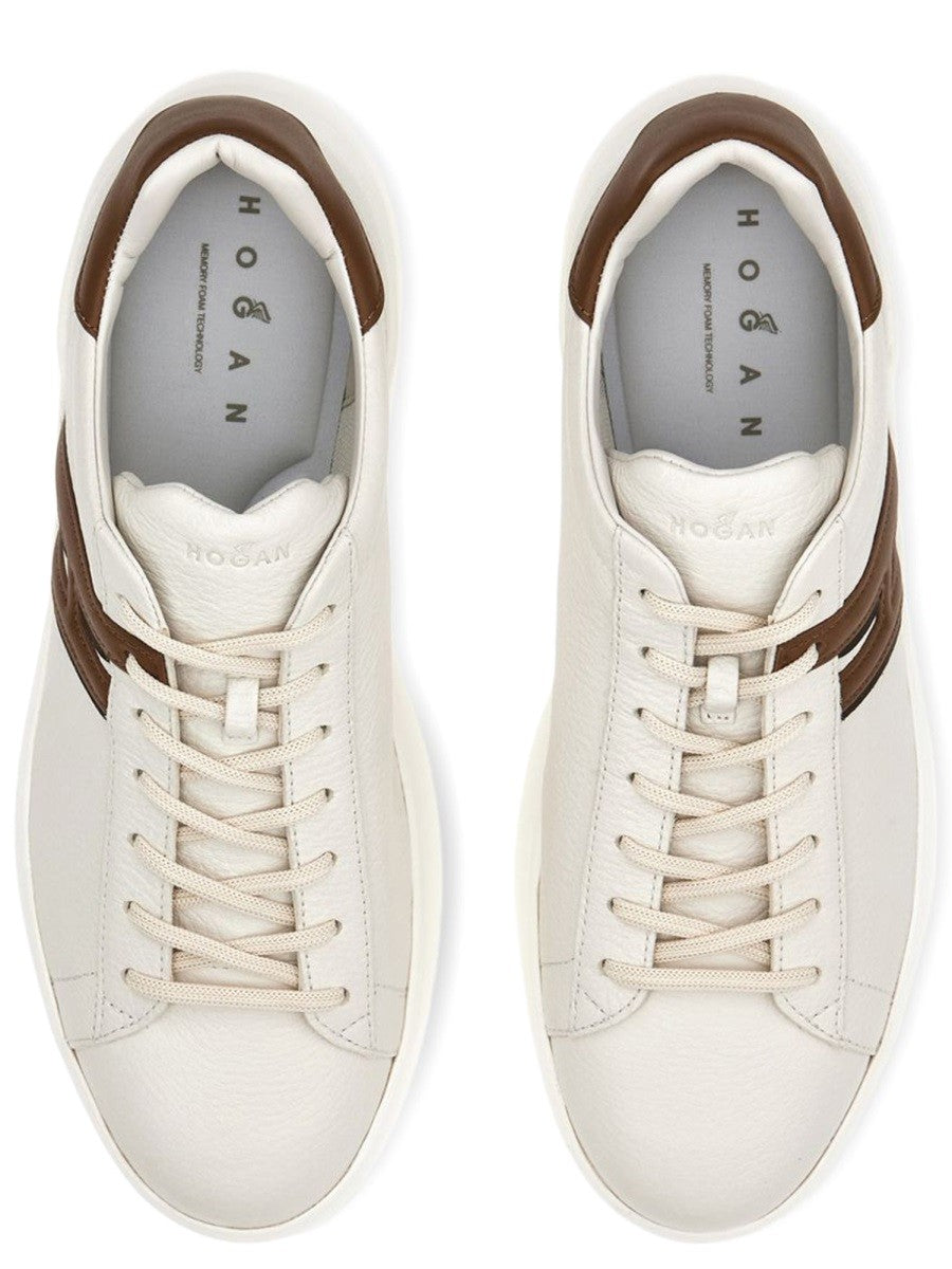 Hogan Men's Sneaker H580 Beige, view 3