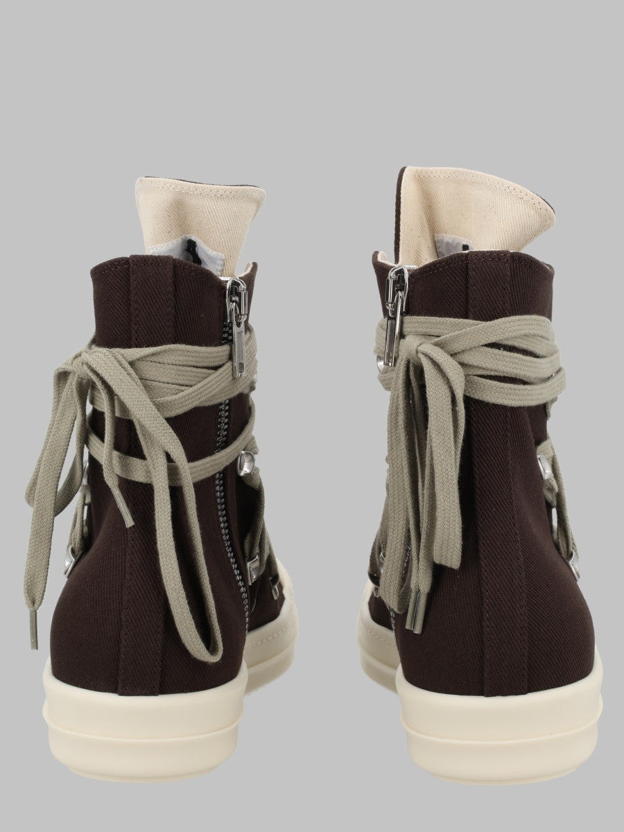 DRKSHDW Men's Sneaker in Denim Megalace Grey