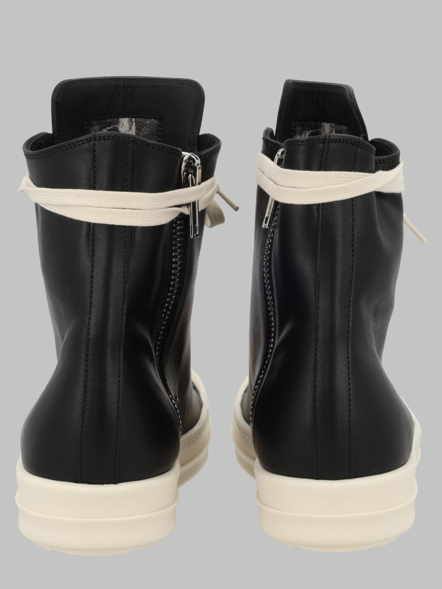 Rick Owens Women's Sneaker in Pelle Black