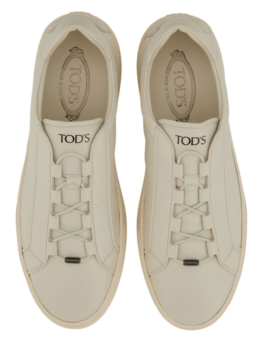 Tod's Men's Sneaker in Pelle White