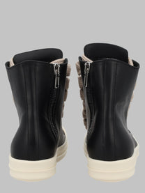 Rick Owens Women's Sneaker in Pelle Black