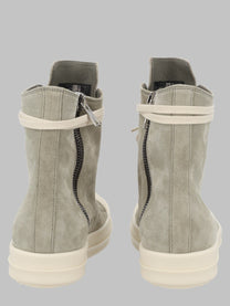 Rick Owens Women's Sneaker in Pelle Grey