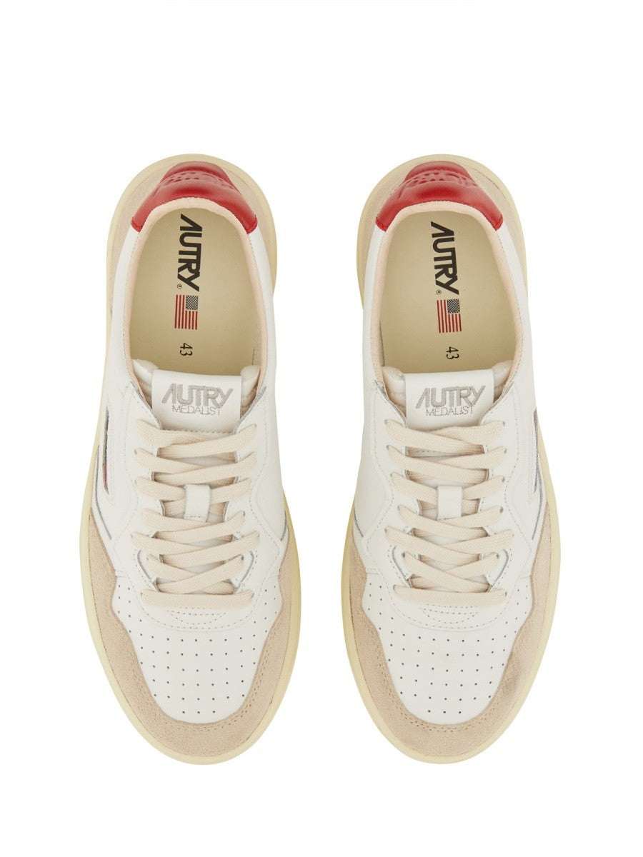 AUTRY Men's Sneaker in Pelle Multicolor