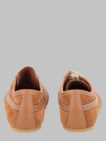 Dries Van Noten Women's Sneaker in Suede Beige