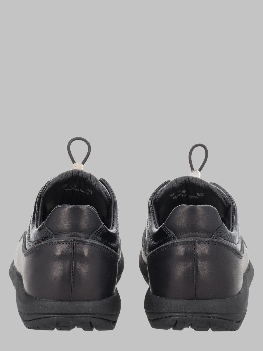 Diemme Men's Sneaker Licata in Pelle Lucida Black