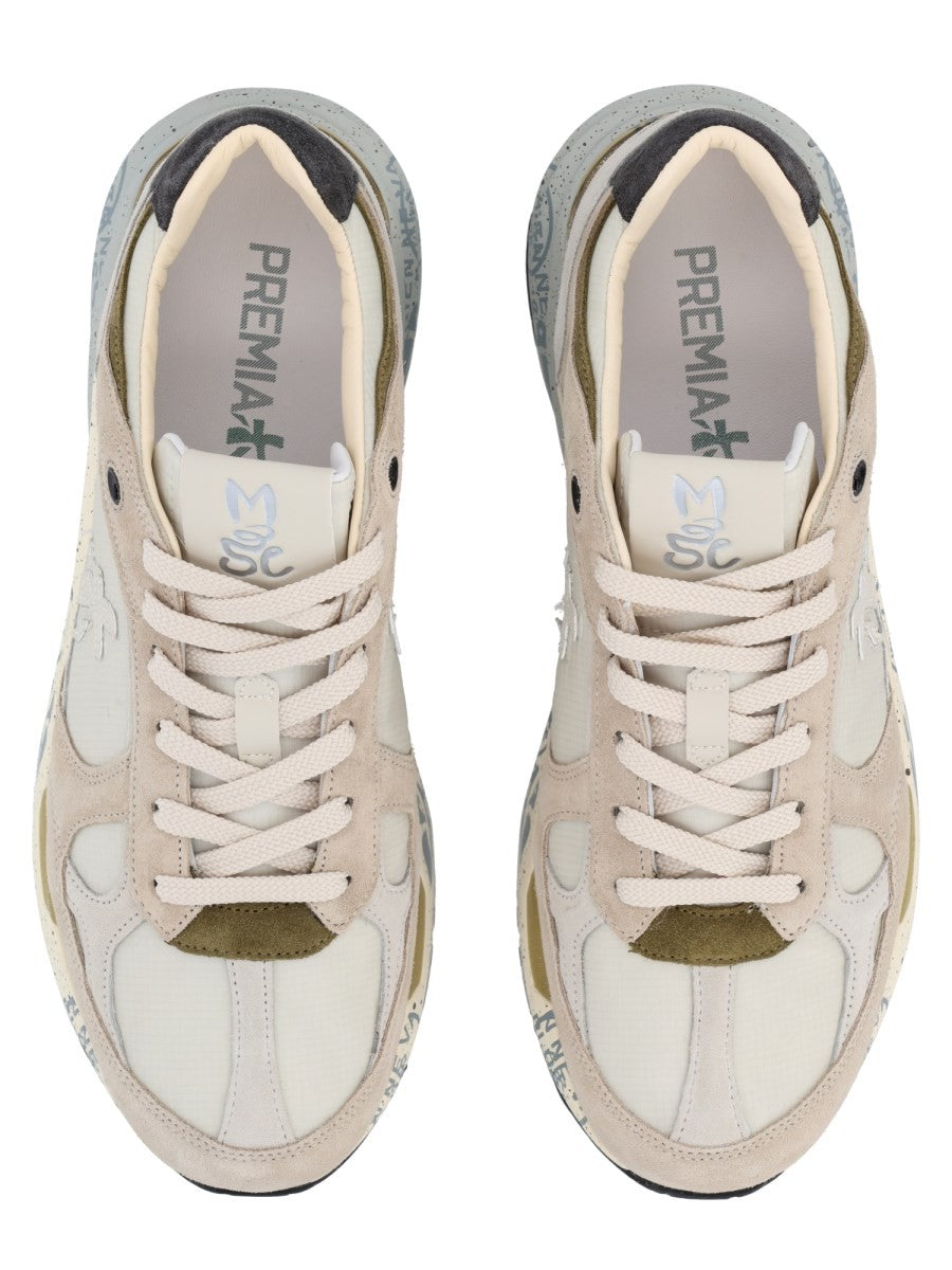 Premiata Men's Sneaker Mase Beige, view 5