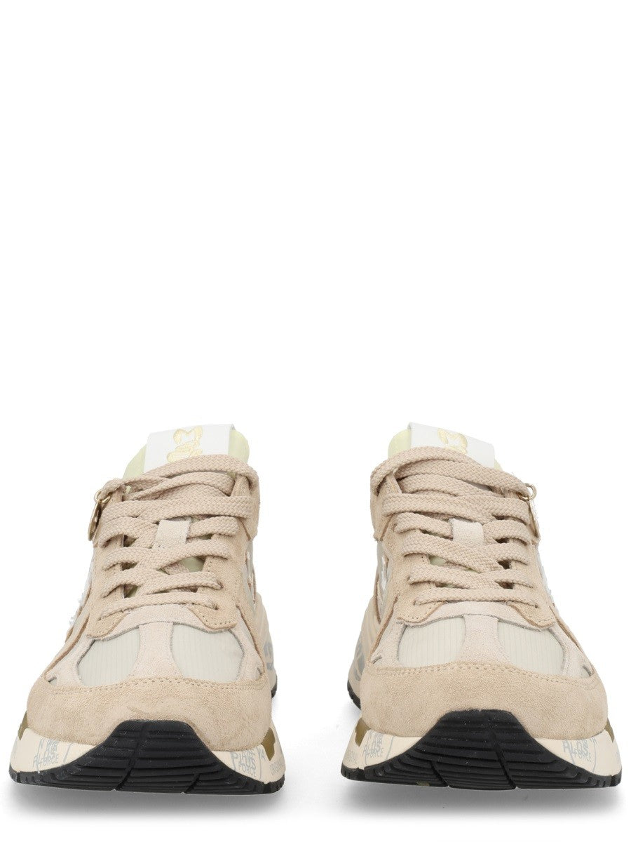 Premiata Women's Sneaker Mased Beige, view 3