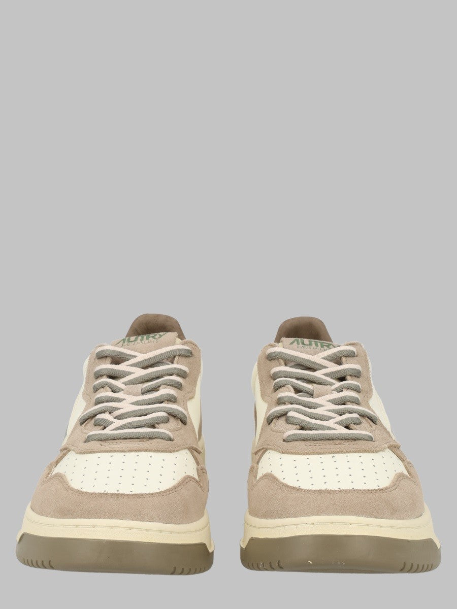 AUTRY Men's Sneaker Medalist Low Beige